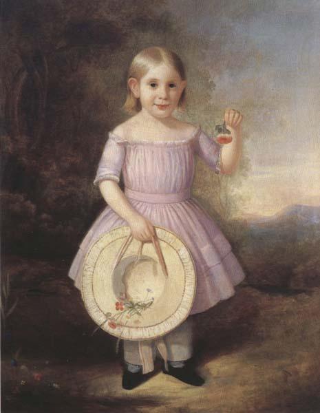 Alexander H.Emmons Portrait of Sarah Hall Sweden oil painting art